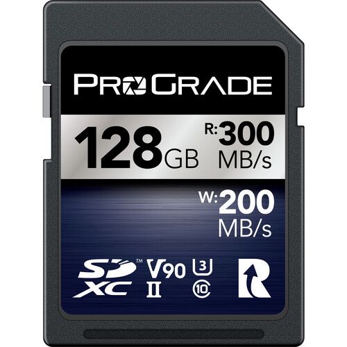 ProGrade Digital 128GB SDXC UHS-II V90 Iridium Memory Card